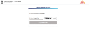 how to update aadhaar biometrics for child