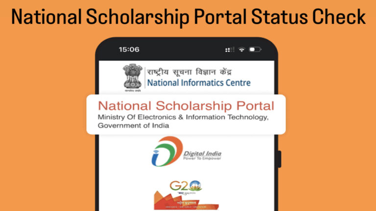 National scholarship portal nsp 2025 26 status check