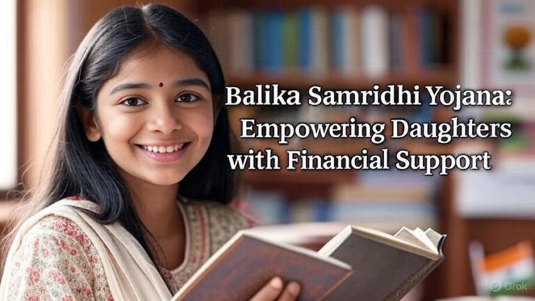 balika samridhi yojana online application form