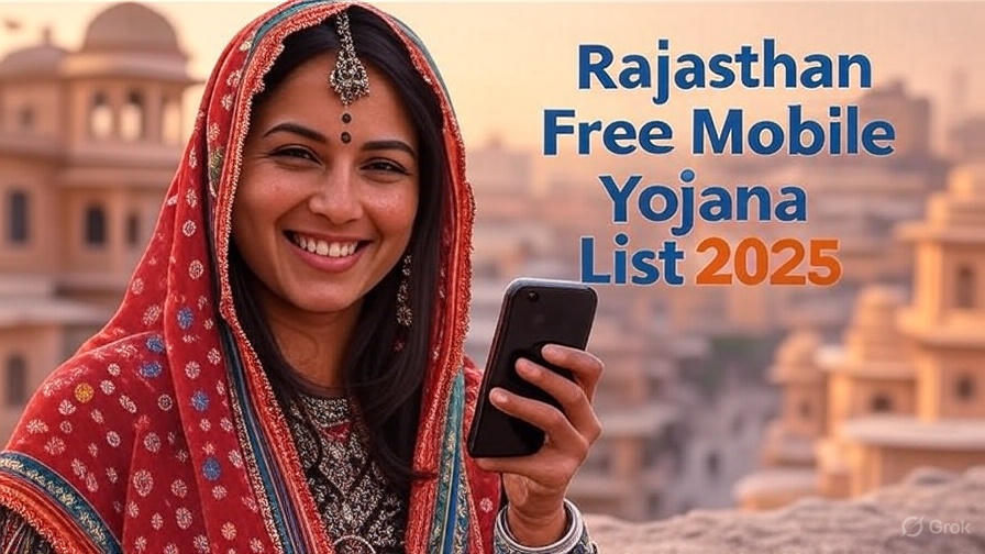 Rajasthan Free Mobile Yojana List 2025