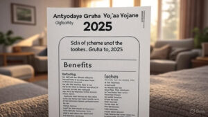  Antyodaya Gruha Yojana 2025 अंत्योदय गृह योजना 2025 – ऑनलाइन आवेदन, पात्रता, और लाभ