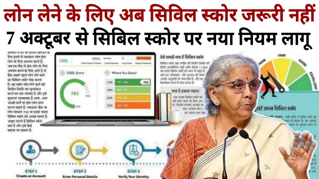 loan ke liye cibil score kitna hona chahiye